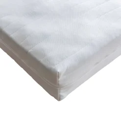 Matrasbeschermer<Blancheporte Rekbare, gematelasseerde hoes, luxe matrasvernieuwer wit