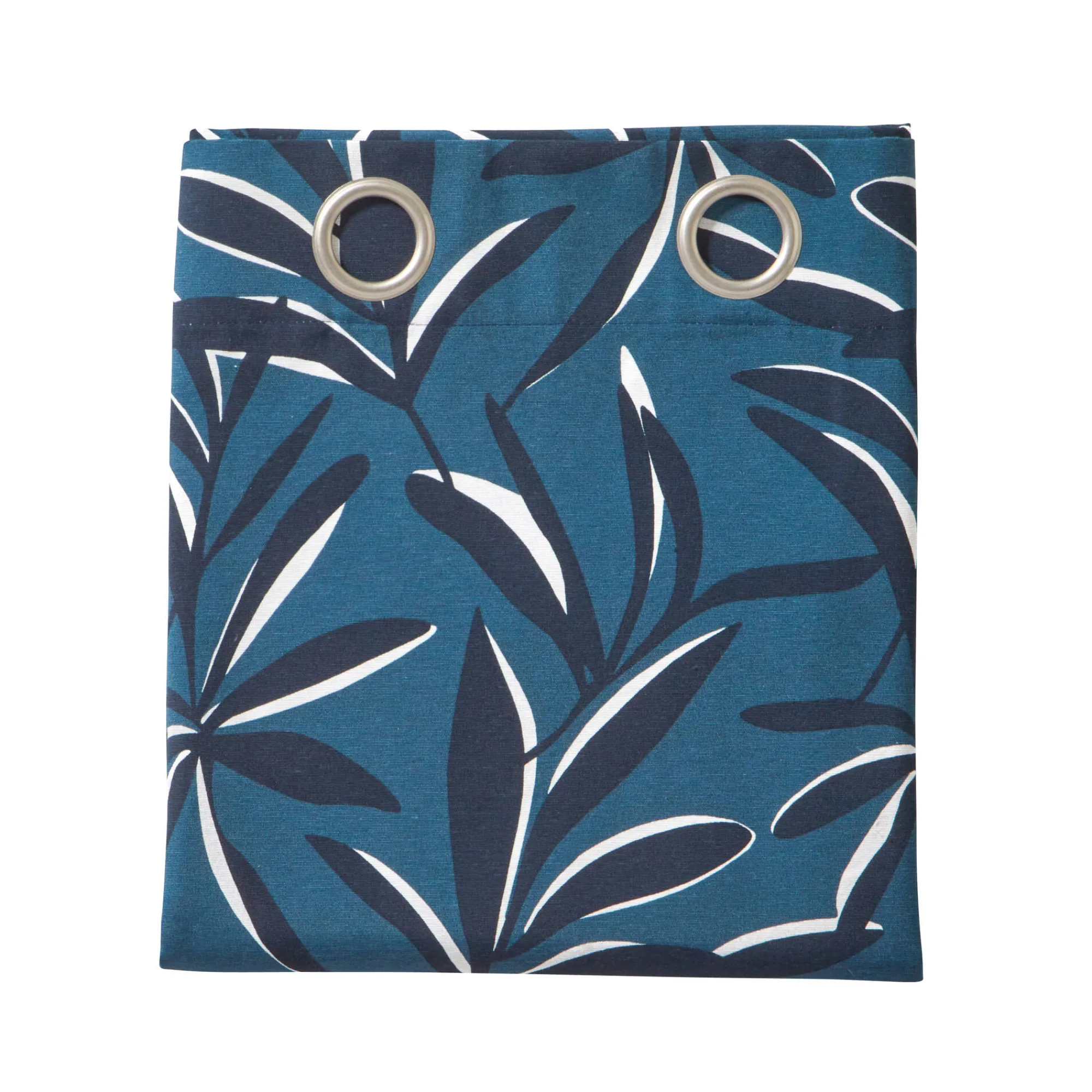 Gordijn, Glasgordijn & Store<Blancheporte Rideau imprimé feuillage blauw