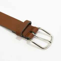 Accessoires<Blancheporte Riem in plantaardig gelooid splitleer karamel