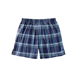 Ondergoed<Blancheporte Ruime boxershort met ingeweven motieven - set van 3 grijs + marine