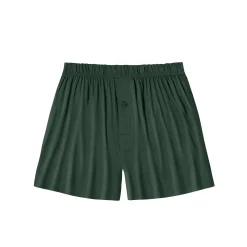 Ondergoed<Blancheporte Ruime, open en effen boxershort - set van 4 kaki + grijs + zwart