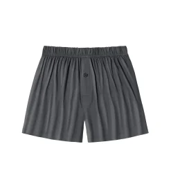 Ondergoed<Blancheporte Ruime, open en effen boxershort - set van 4 kaki + grijs + zwart