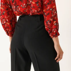 Broek<Blancheporte Ruime, soepele broek zwart