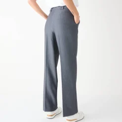 Broek<Blancheporte Ruime, soepele broek chiné grijs