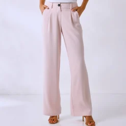 Broek|Jurk<Blancheporte Ruime, soepele broek poederroze