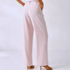 Broek|Jurk<Blancheporte Ruime, soepele broek poederroze