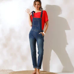 Jeans|Broek<Blancheporte Salopette in jeans stone