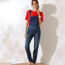 Jeans|Broek<Blancheporte Salopette in jeans stone