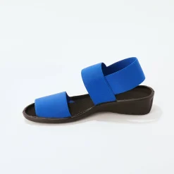Sandalen En Espadrilles|Schoenen<Blancheporte Sandales élastiquées blauw