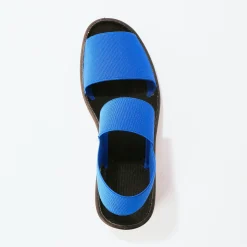 Sandalen En Espadrilles|Schoenen<Blancheporte Sandales élastiquées blauw