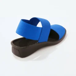 Sandalen En Espadrilles|Schoenen<Blancheporte Sandales élastiquées blauw