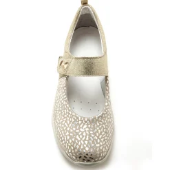 Ballerina's|Schoenen<PédiConfort Schoenen met riempjes, ® beige
