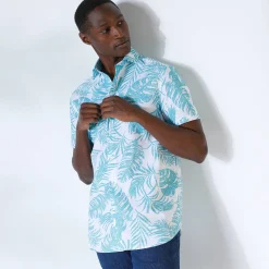 T-Shirt, Hemd En Polo<Blancheporte Shirt met korte mouwen turkoois