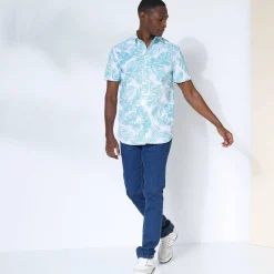 T-Shirt, Hemd En Polo<Blancheporte Shirt met korte mouwen turkoois