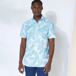T-Shirt, Hemd En Polo<Blancheporte Shirt met korte mouwen turkoois