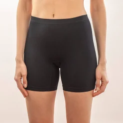 Slip En Shorty<Blancheporte Short in stretchtricot zonder beugels zwart