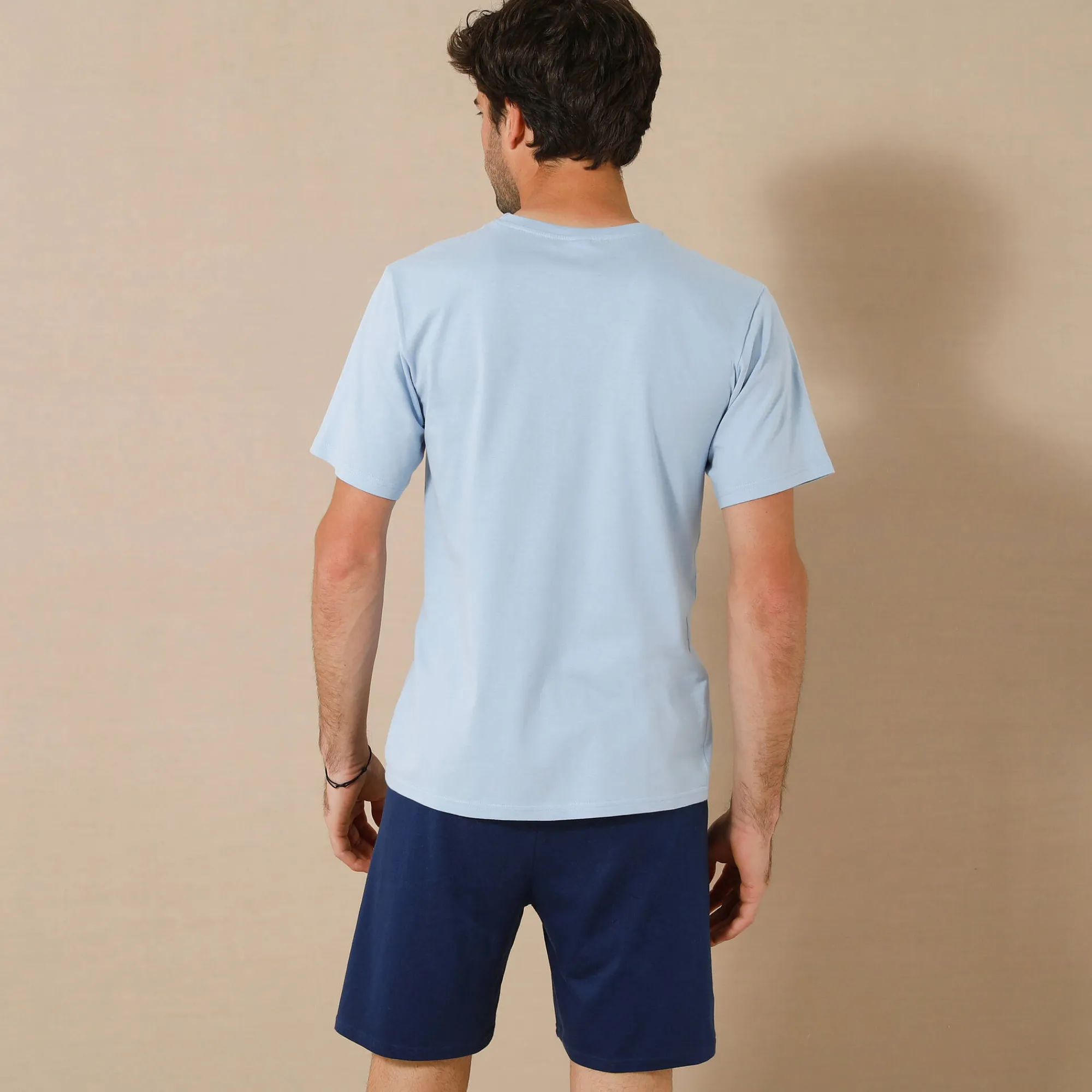 Pyjama En Kamerjas<Blancheporte Shortama Gaston Lagaffe® jeansblauw / marine