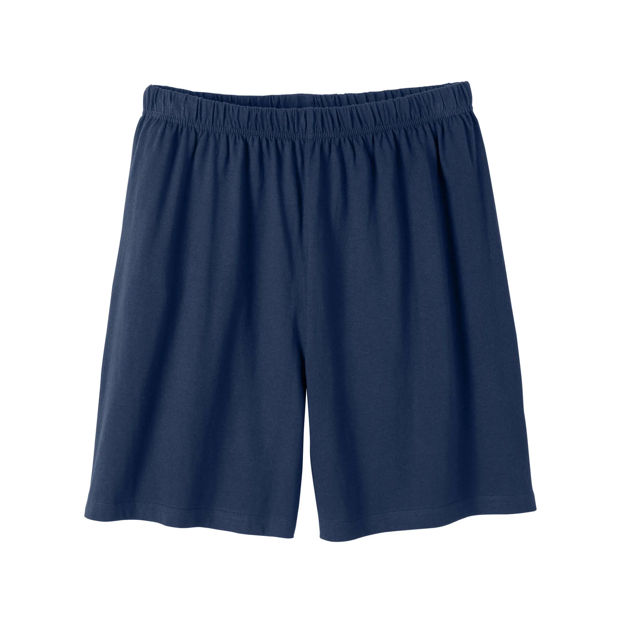 Pyjama En Kamerjas<Blancheporte Shortama in katoenjersey met korte mouwen kaki / marine