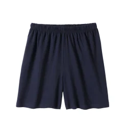 Pyjama En Kamerjas<Blancheporte Shortama in katoenjersey met korte mouwen blauw / marine