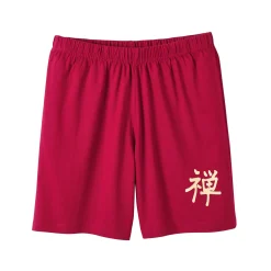 Pyjama En Kamerjas<Blancheporte Shortama met bamboemotief ecru / bordeaux
