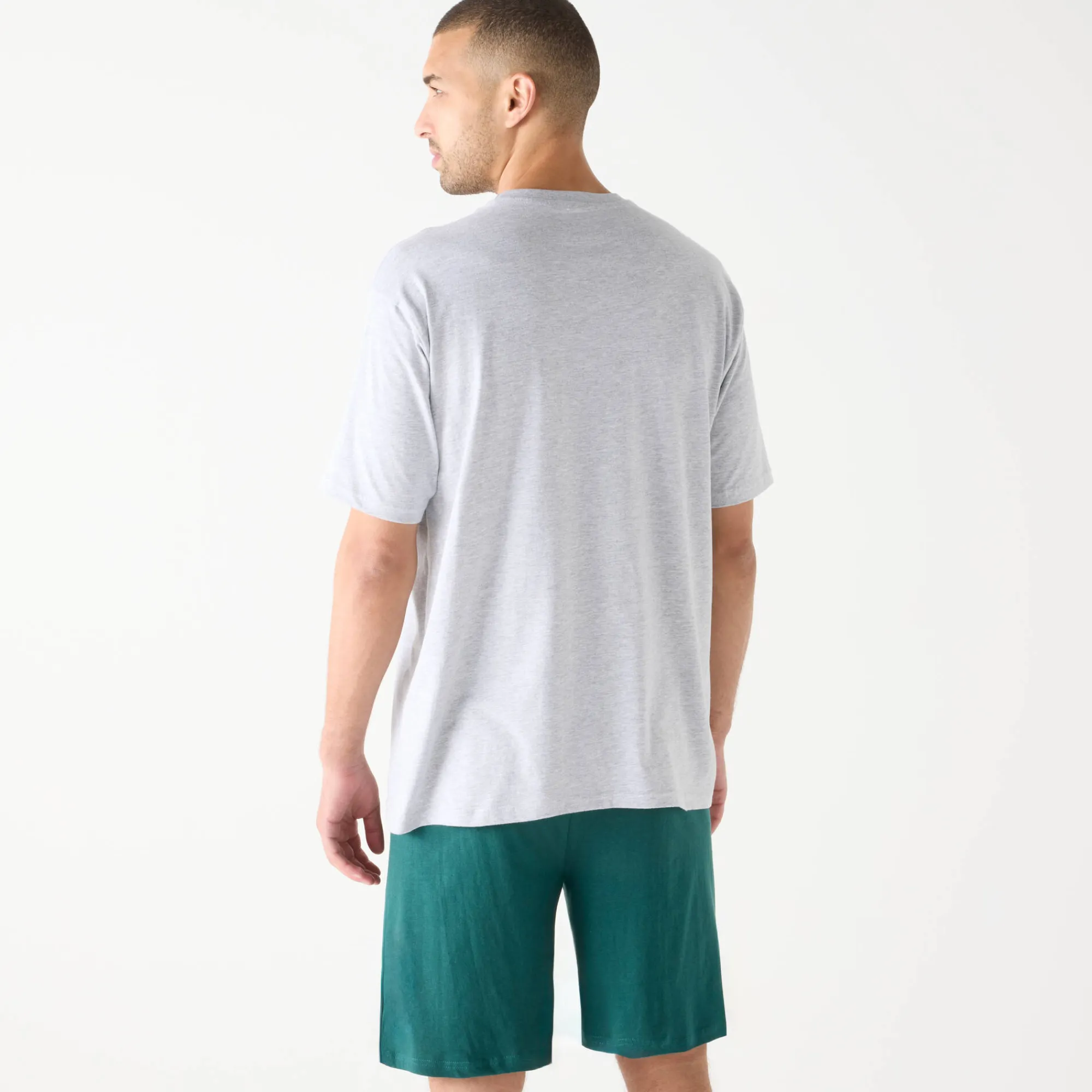 Pyjama En Kamerjas<Blancheporte Shortama met korte mouwen Bugs Bunny groen / grijs
