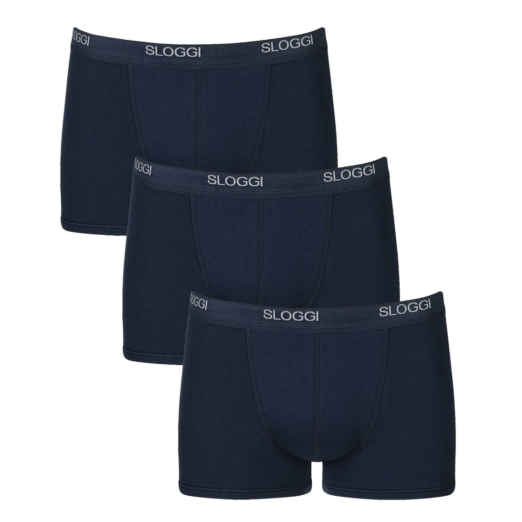 Ondergoed<Sloggi Shorty Basic® - set van 3 marine