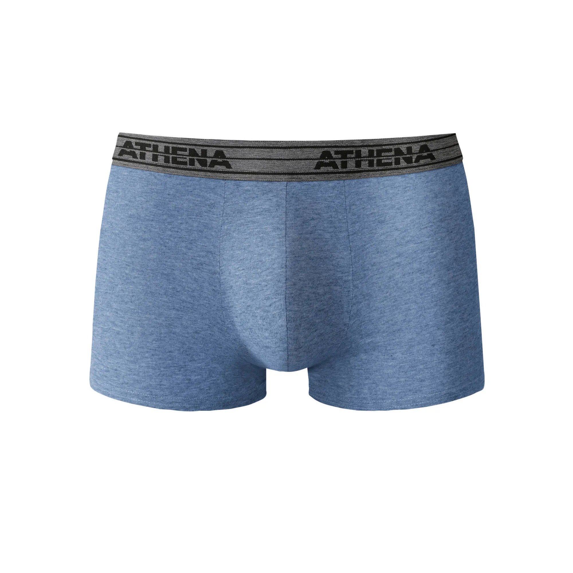 Ondergoed<Athena Shorty Basic Coton - set van 4 zwart + blauw + jeans