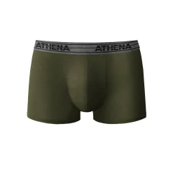 Ondergoed<Athena Shorty Basic Coton - set van 4 zwart + grijs + groen