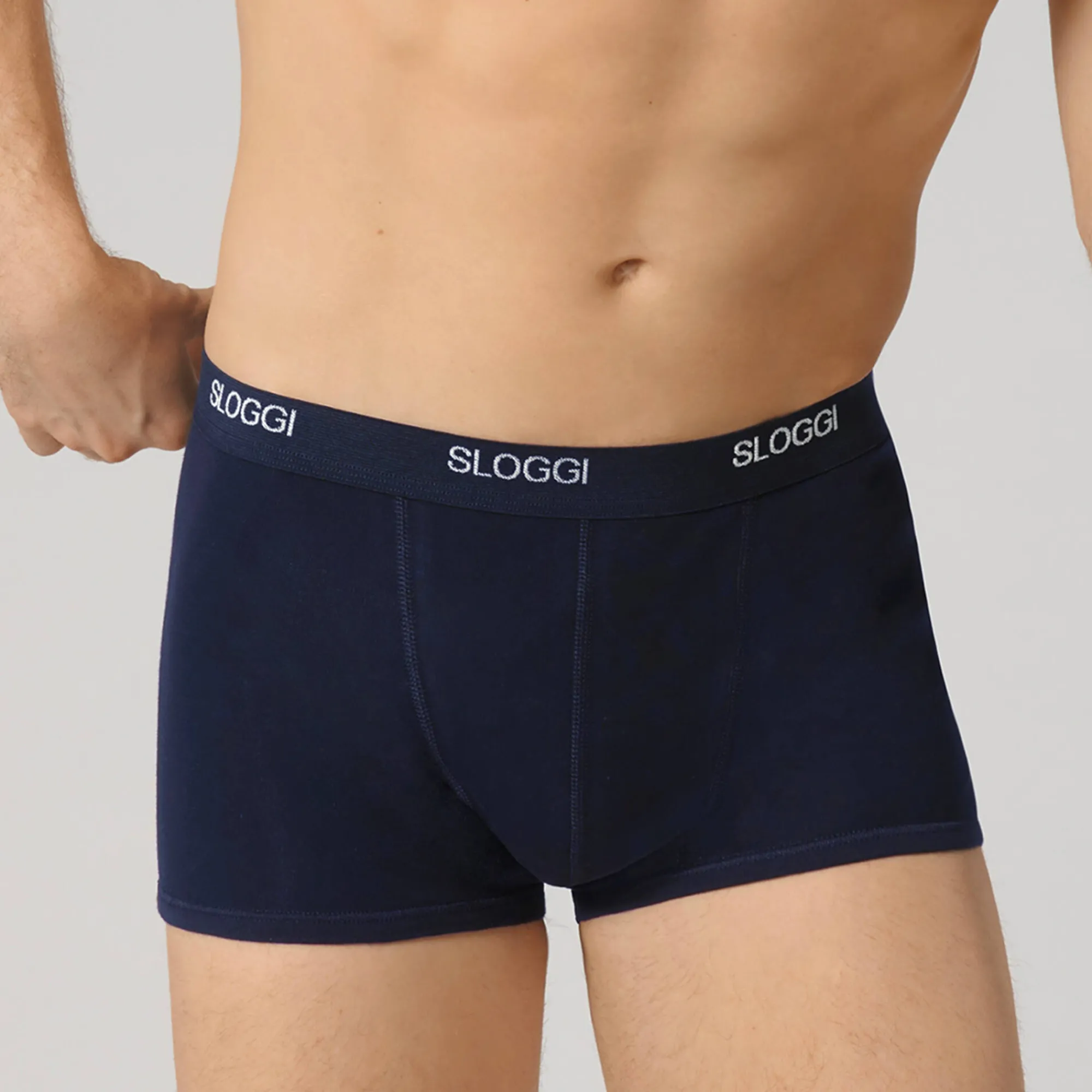 Ondergoed<Sloggi Shorty Basic Freefit X-Move marine