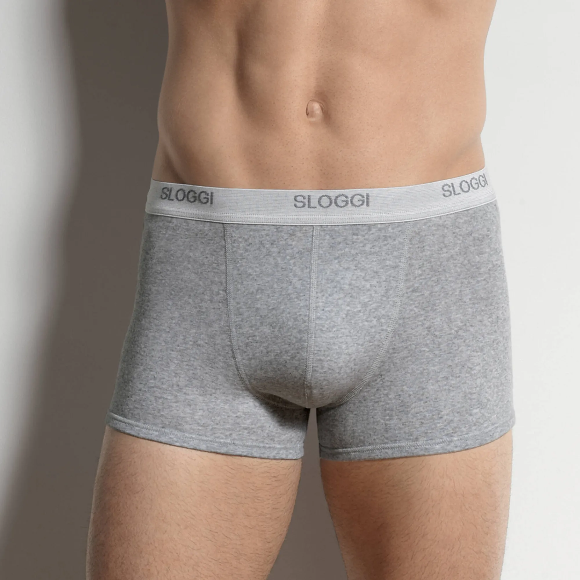 Ondergoed<Sloggi Shorty Basic Freefit X-Move chiné grijs
