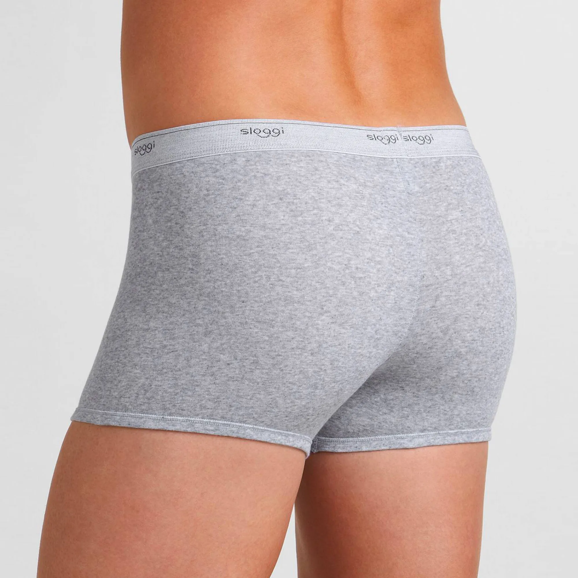 Ondergoed<Sloggi Shorty Basic Freefit X-Move chiné grijs