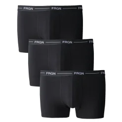 Ondergoed<Freegun Shorty - set van 3 zwart