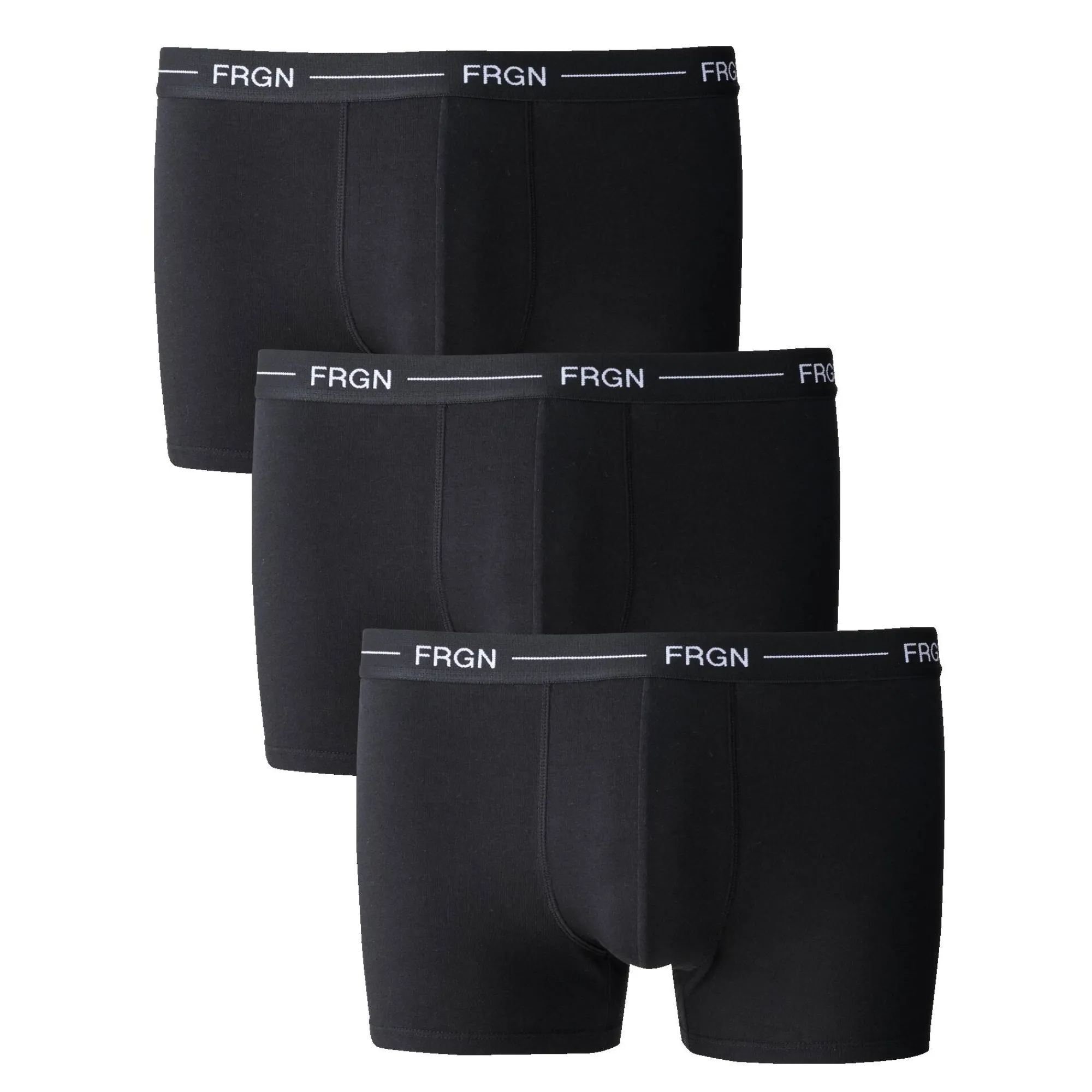 Ondergoed<Freegun Shorty - set van 3 zwart