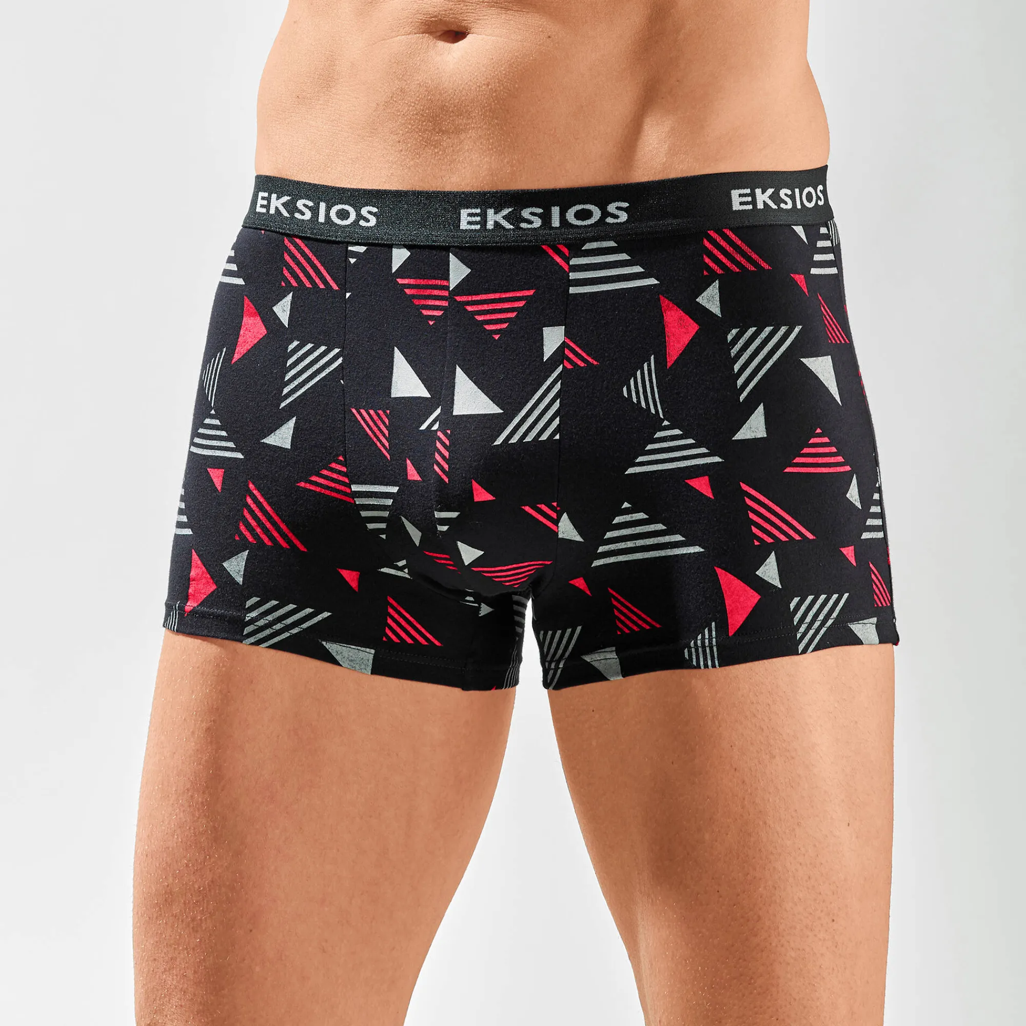 Ondergoed<Blancheporte Shorty met geometrische print - set van 4 zwart