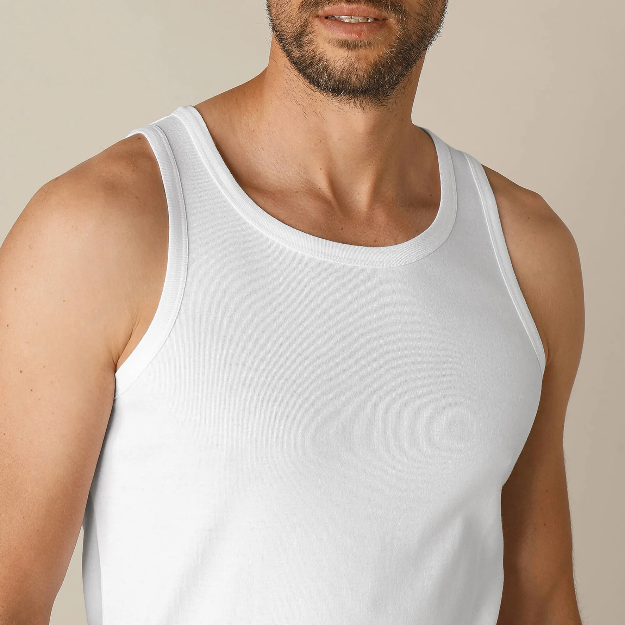 Ondergoed<Blancheporte Singlet - herenondergoed, set van 3 wit