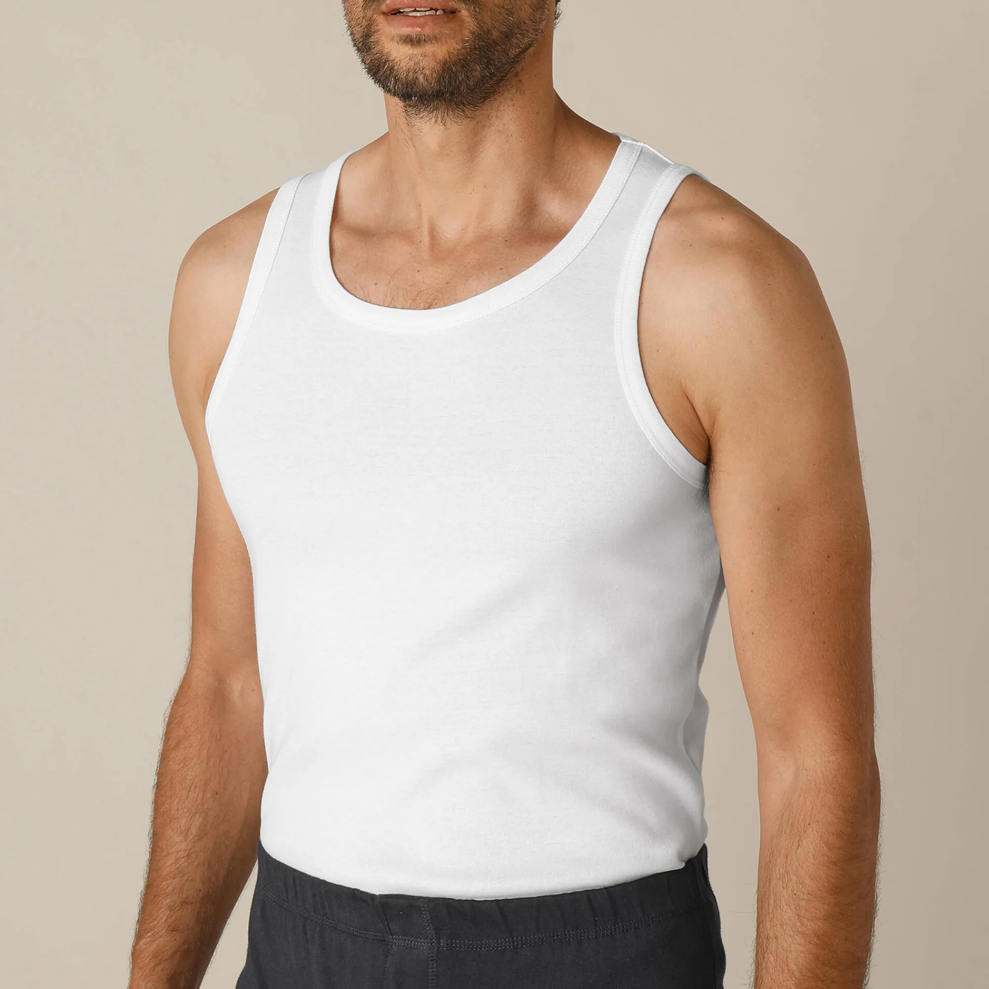 Ondergoed<Blancheporte Singlet - herenondergoed, set van 3 wit