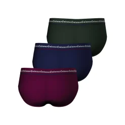 Ondergoed<Eminence Slip Business Chic - set van 3 groen + bordeaux + marine