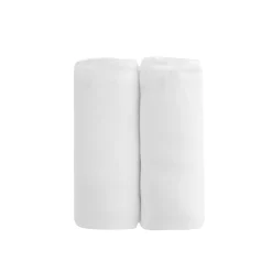 Slip En Shorty<Blancheporte Slip met hoge taille in microvezel - Set van 2 wit