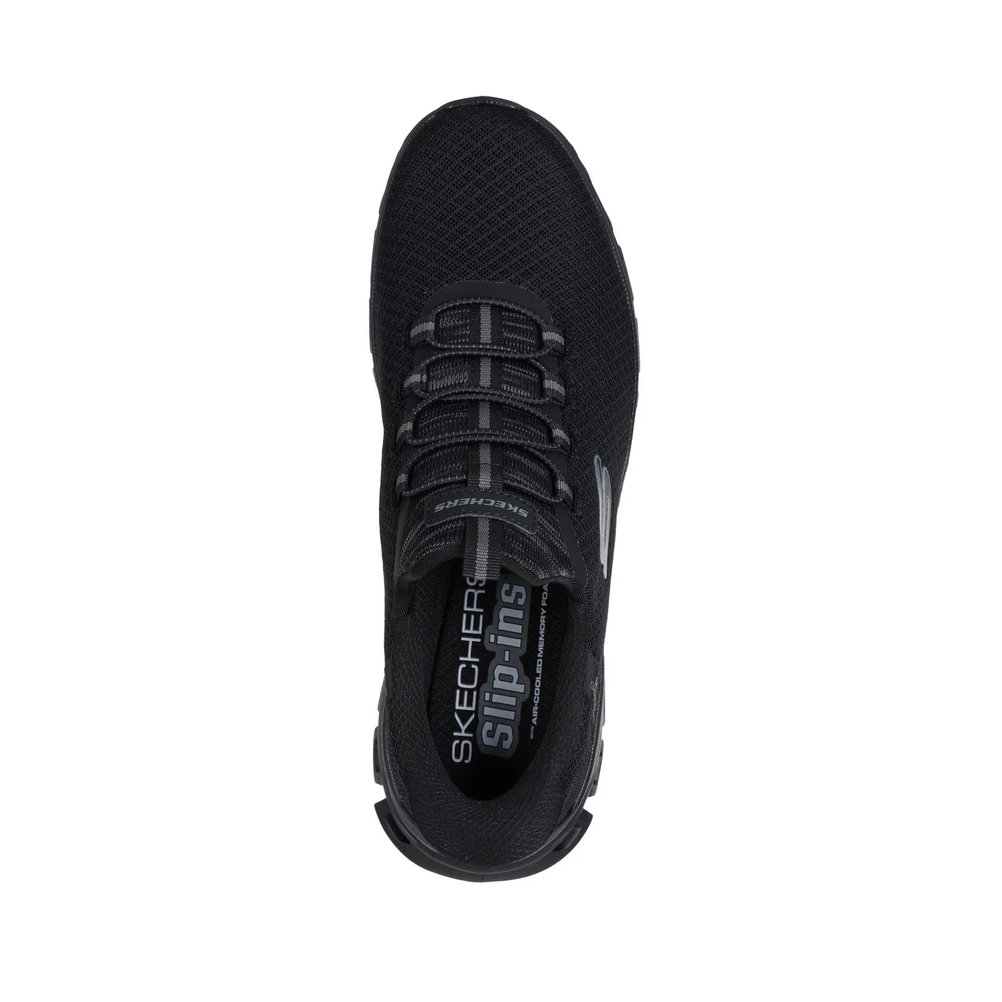 Schoenen|Schoenen Heren<Skechers Slip-in baskets GLIDE STEP NOXUS zwart
