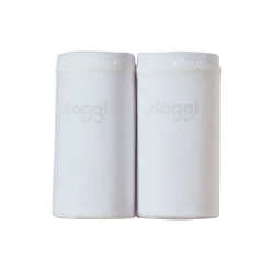 Slip En Shorty<Sloggi Slipje in midimodel GO, biologisch katoen - set van 2 wit