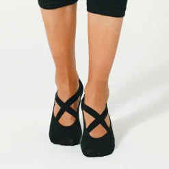 Panty’s, Kniekousen En Sokken<Blancheporte Slipvrije ballerinasokken voor yoga - set van 2 paar zwart