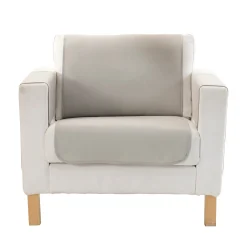 Zitbankhoes<Blancheporte Slipvrije salonbeschermer met getextureerd effect beige