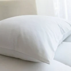 Hoofdkussenhoes<Blancheporte Sloop voor hoofdkussen voor de nekspieren wit