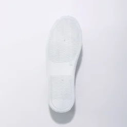 Baskets En Sneakers|Schoenen<Blancheporte Sneakers in canvas met veters en doorloopzool in platformstijl grijsgroen