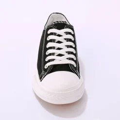 Baskets En Sneakers|Schoenen<Blancheporte Sneakers in canvas, met veters zwart