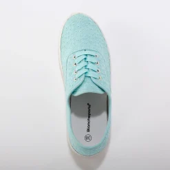 Baskets En Sneakers|Schoenen<Blancheporte Sneakers in geborduurd canvas blauw
