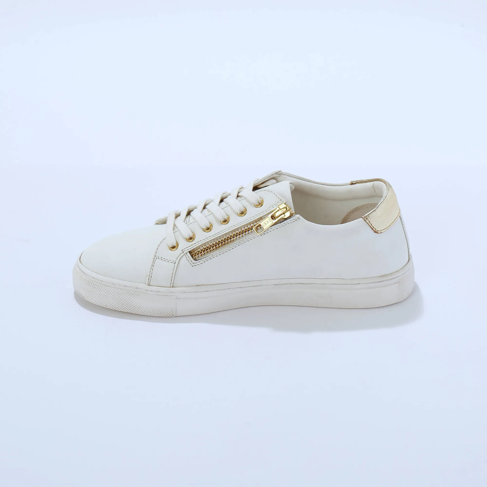 Feestelijke Schoenen|Baskets En Sneakers<Blancheporte Sneakers met borduursel en rits wit
