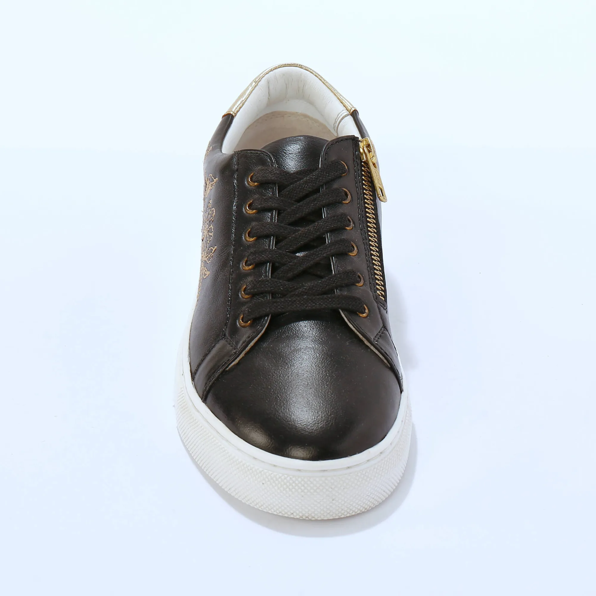 Feestelijke Schoenen|Baskets En Sneakers<Blancheporte Sneakers met borduursel en rits zwart