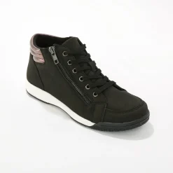 Baskets En Sneakers|Schoenen<Blancheporte Sneakers met hoge schacht zwart