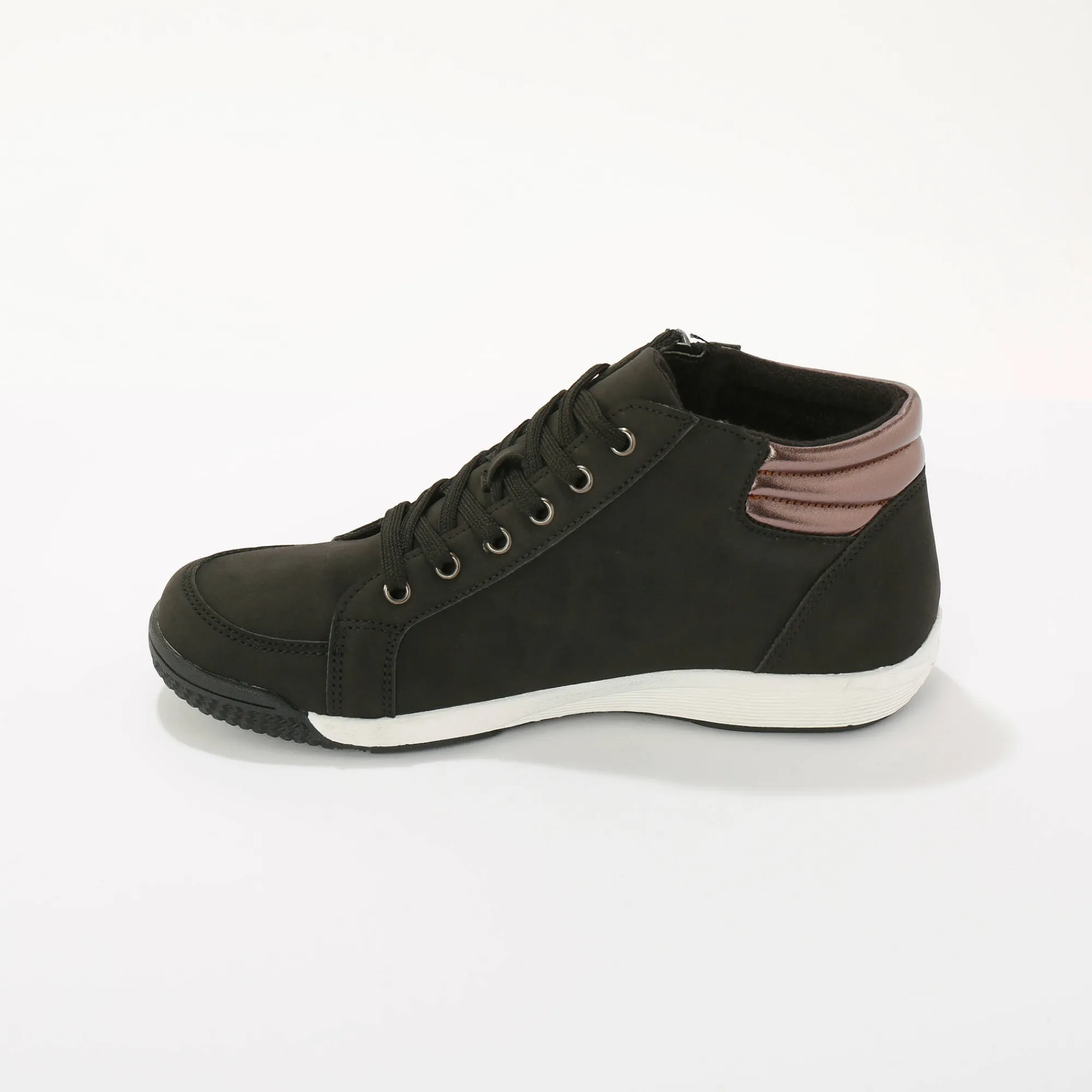 Baskets En Sneakers|Schoenen<Blancheporte Sneakers met hoge schacht zwart